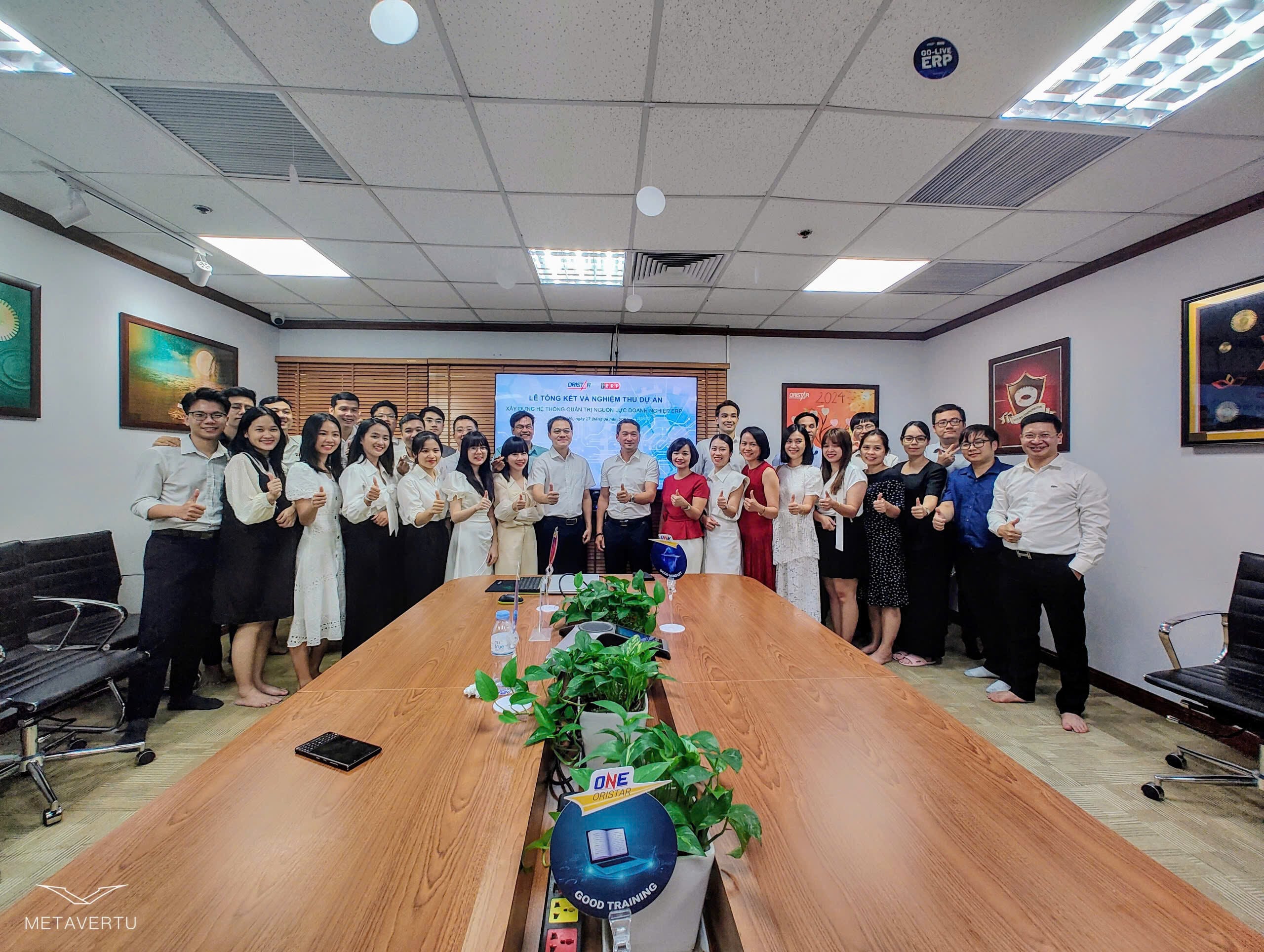 Lễ Tổng kết v&agrave; nghiệm thu dự &aacute;n ERP Oristar